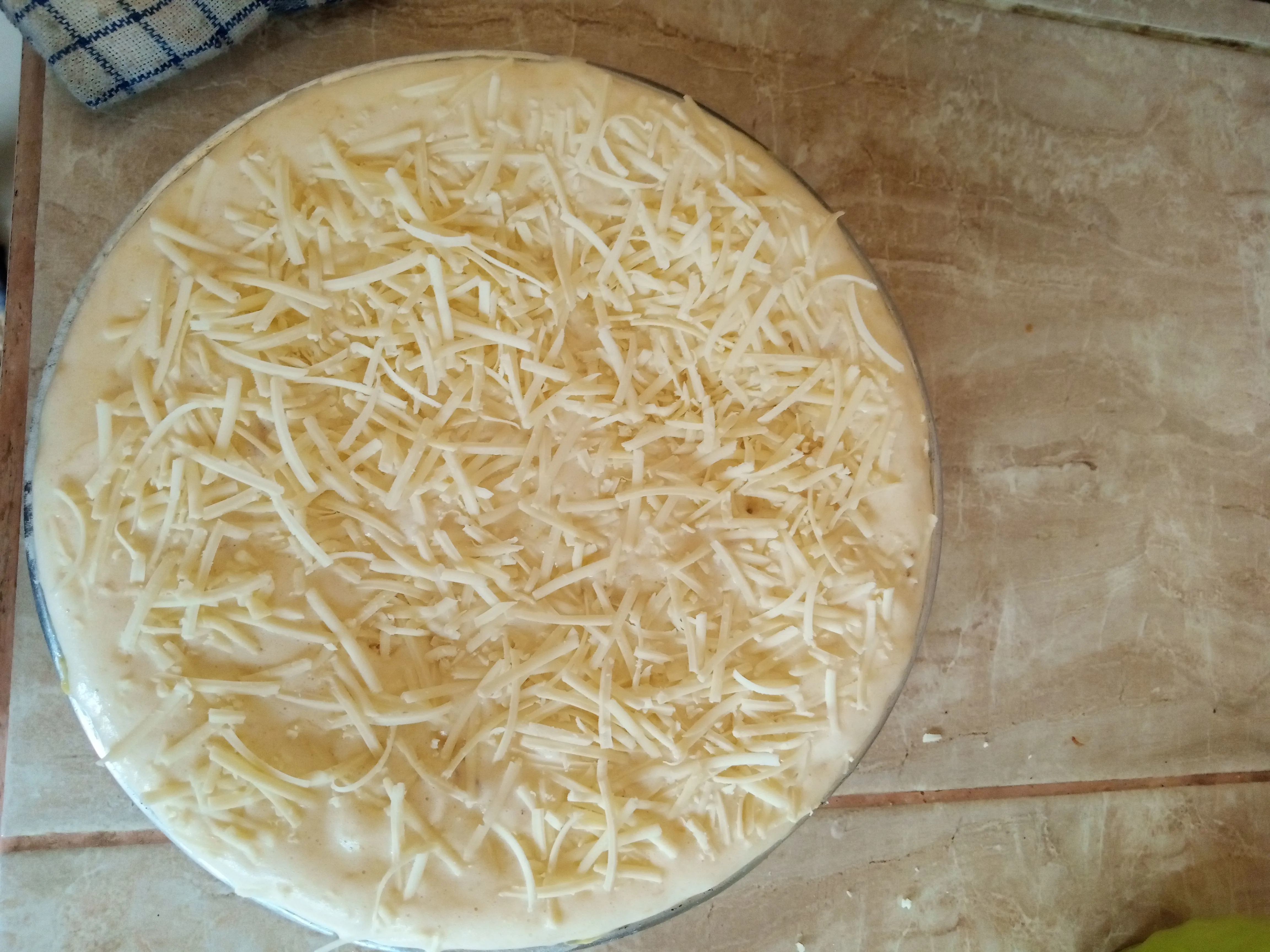 Step 6 Banana Chesee Cake
