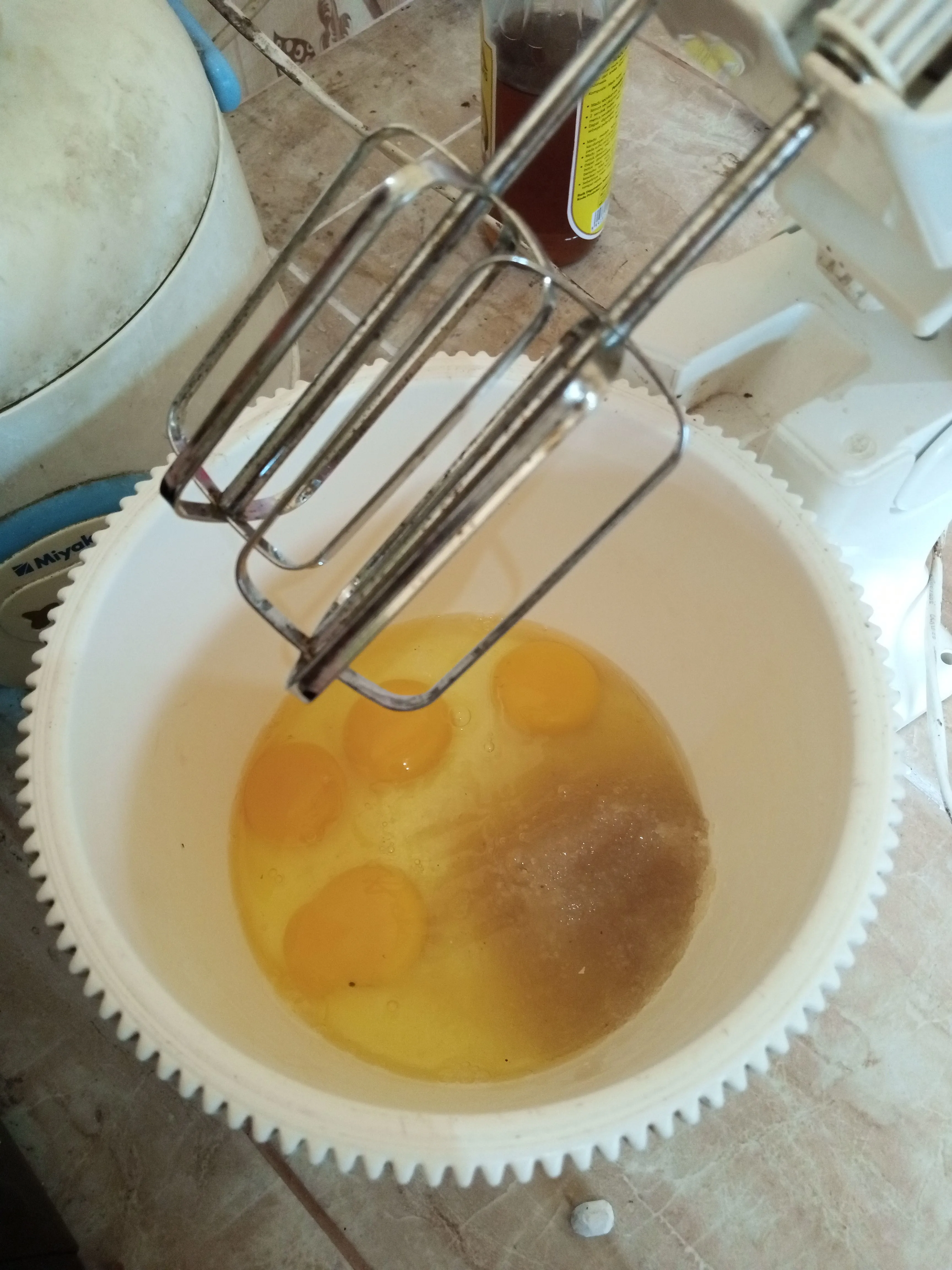 Step 2 Banana Chesee Cake