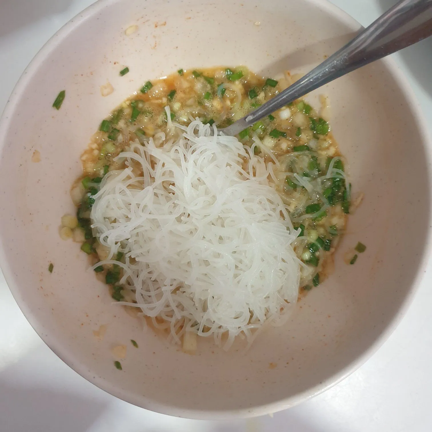 Step 3 Martabak Telur Bihun Jagung
