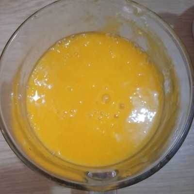 Step 4 Mango Sago Milk
