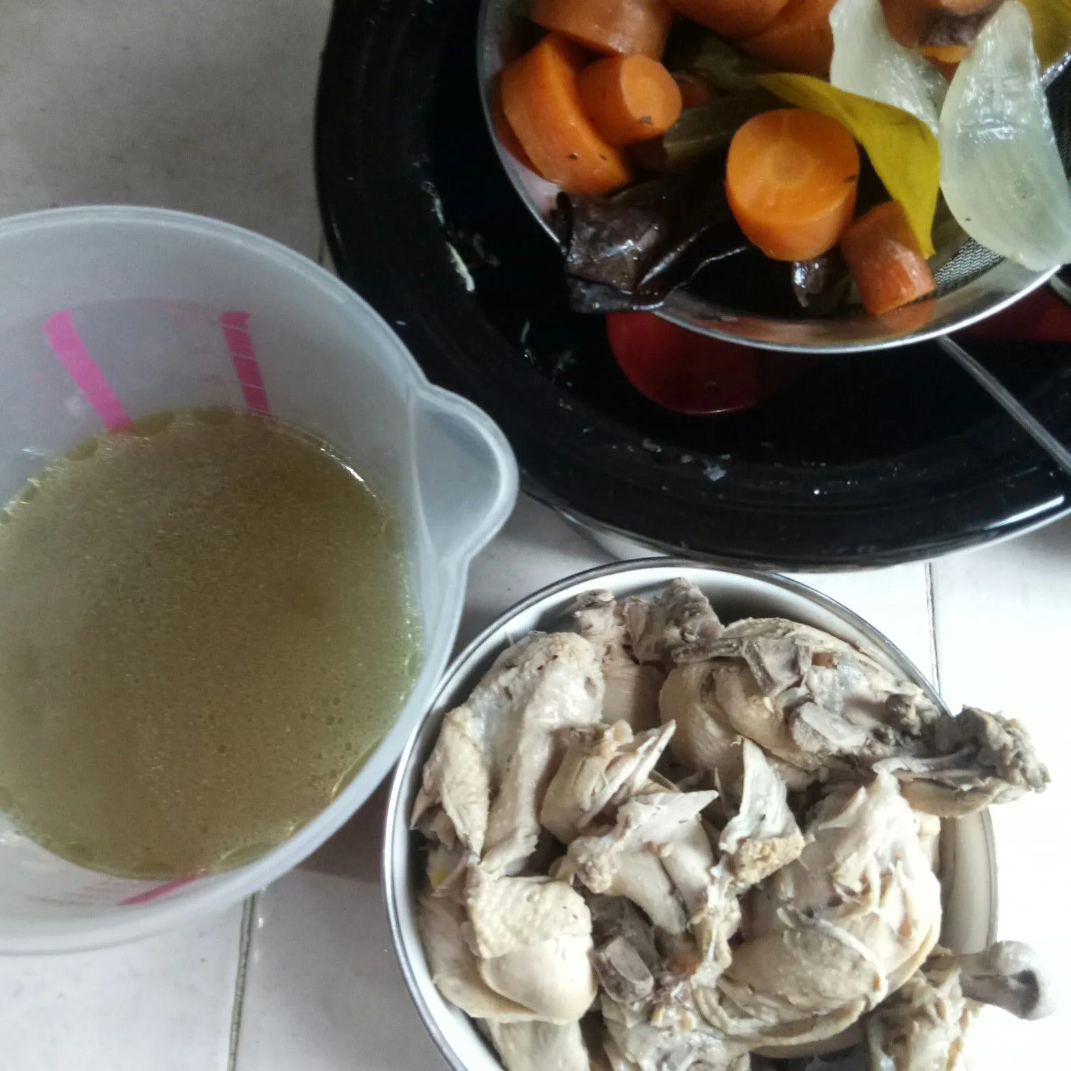 Step 8 Chicken Bone Broth
