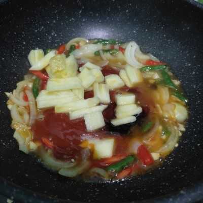 Step 6 Gurame Saus Asam Manis