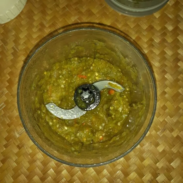 Step 3 Sambal Ijo Cumi Asin