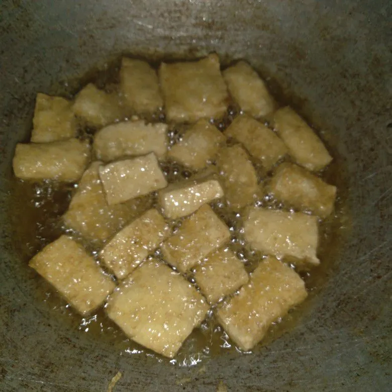 Step 2 Tumis Tahu Sawi Hijau