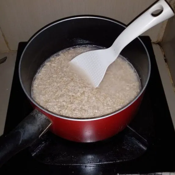 Step 2 Bubur Ayam Oatmeal