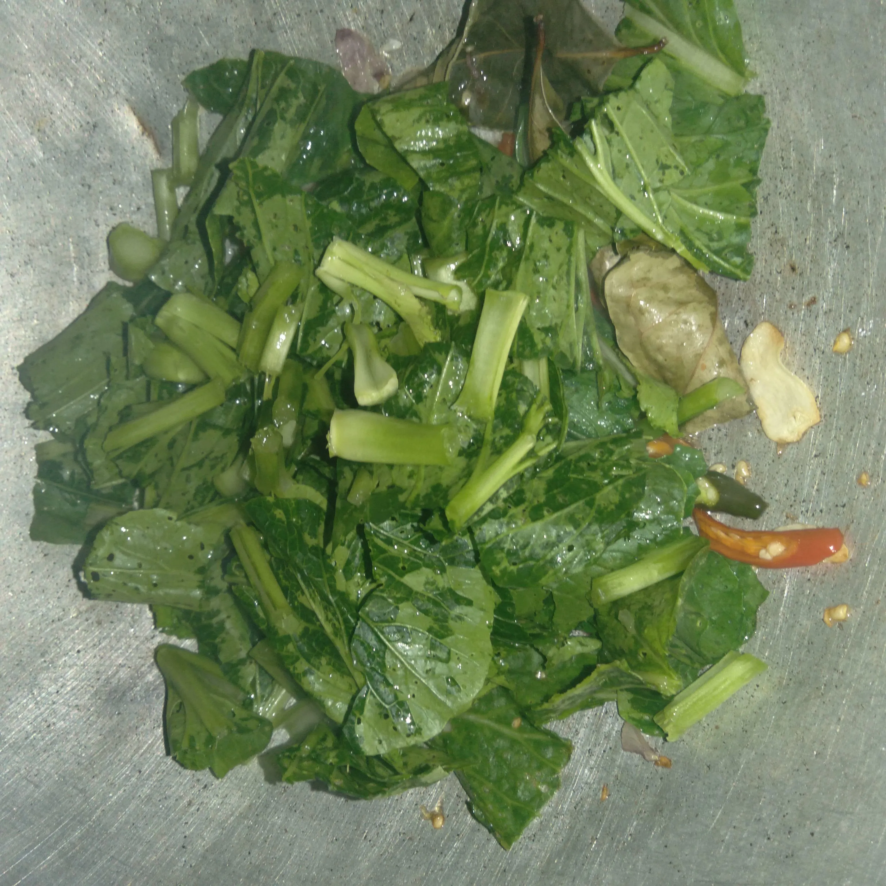 Step 5 Tumis Tahu Sawi Hijau