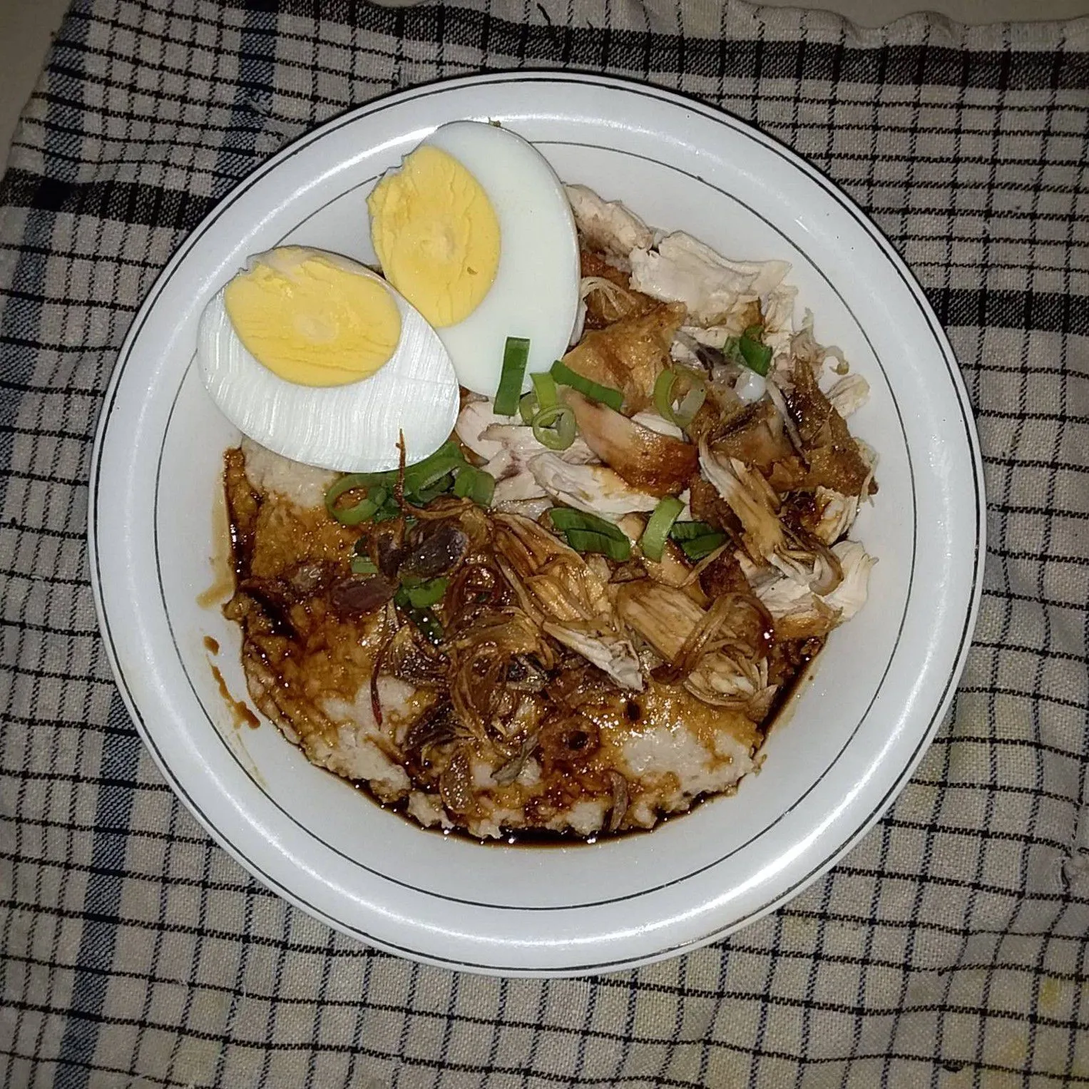 Step 5 Bubur Ayam Oatmeal