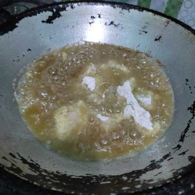 Step 4 Gurame Saus Asam Manis