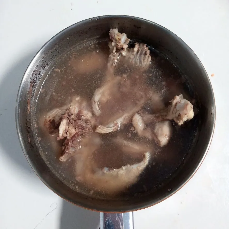 Step 1 Tulang Ayam Masak Kemangi Pedas