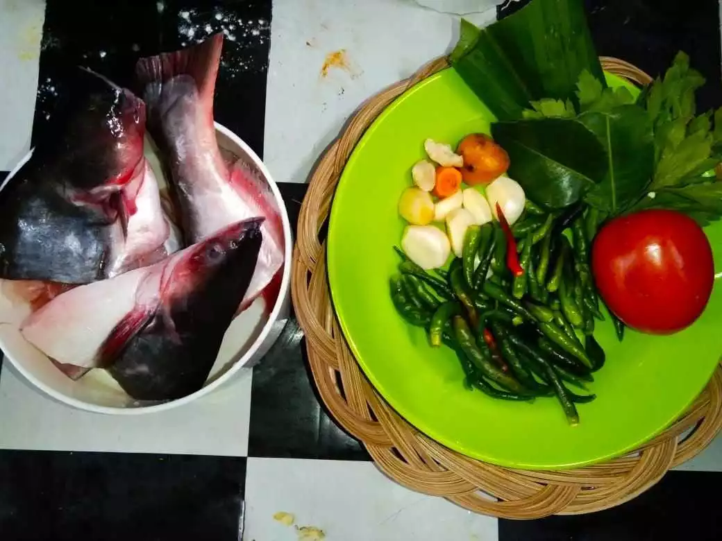 Step 1 Sup Ikan Patin Pedas
