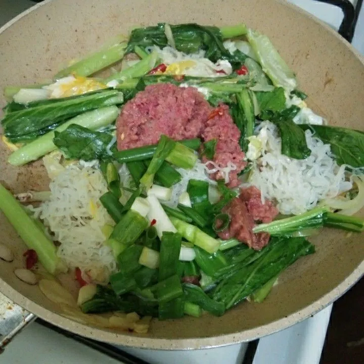 Step 6 Bihun Shirataki Goreng Kornet