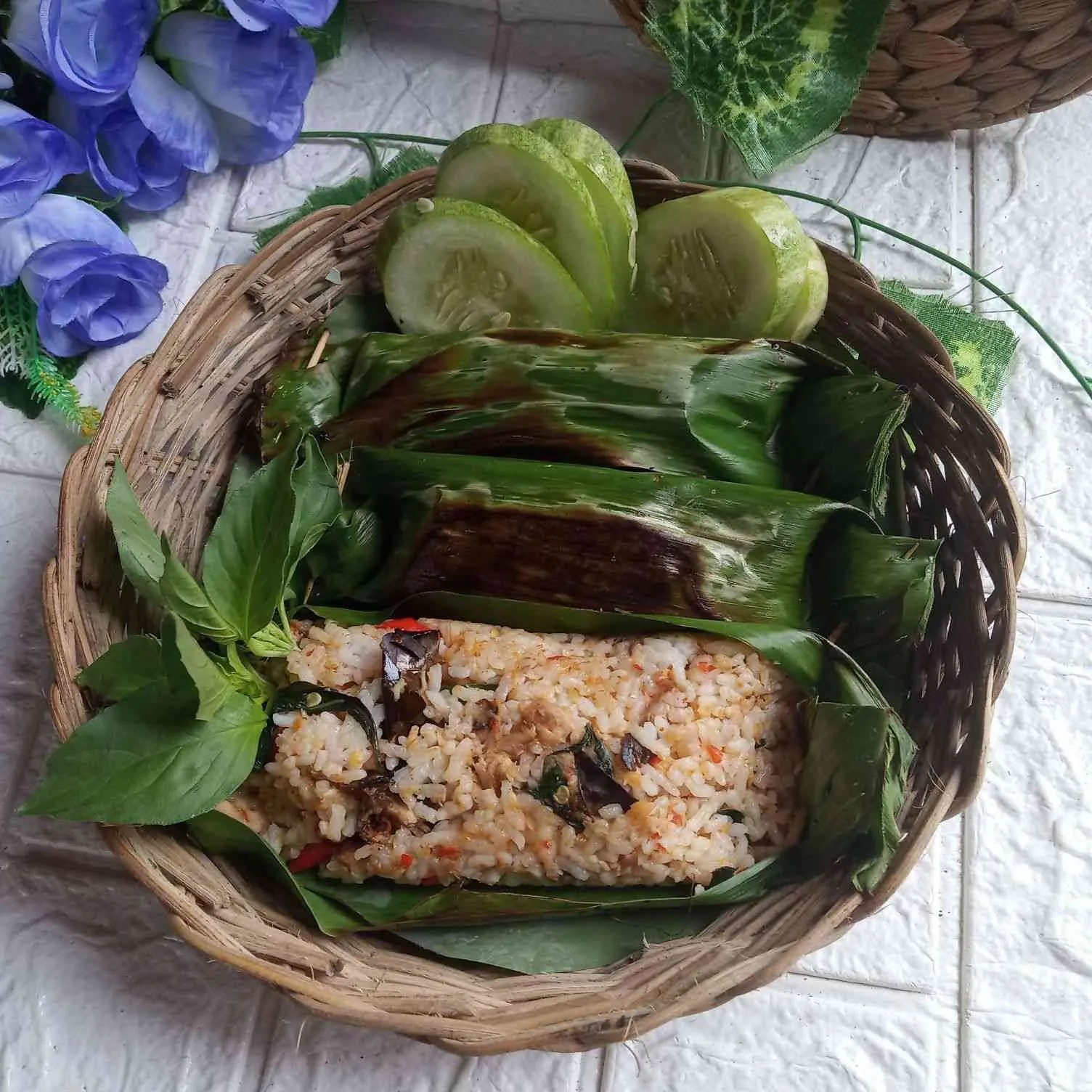 Nasi Bakar Pindang