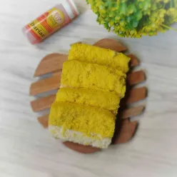 Moist Durian Cake (Bolu Durian)