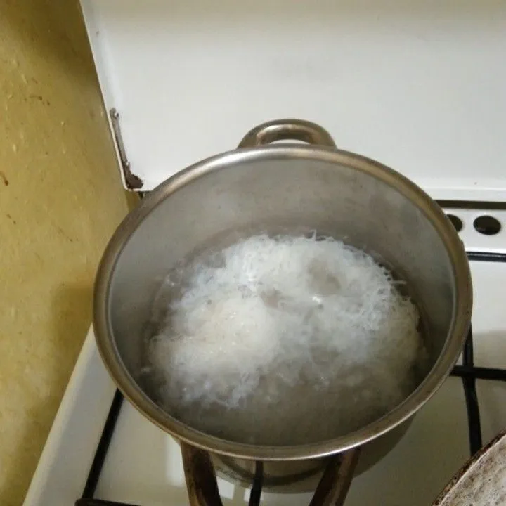 Step 1 Bihun Shirataki Goreng Kornet