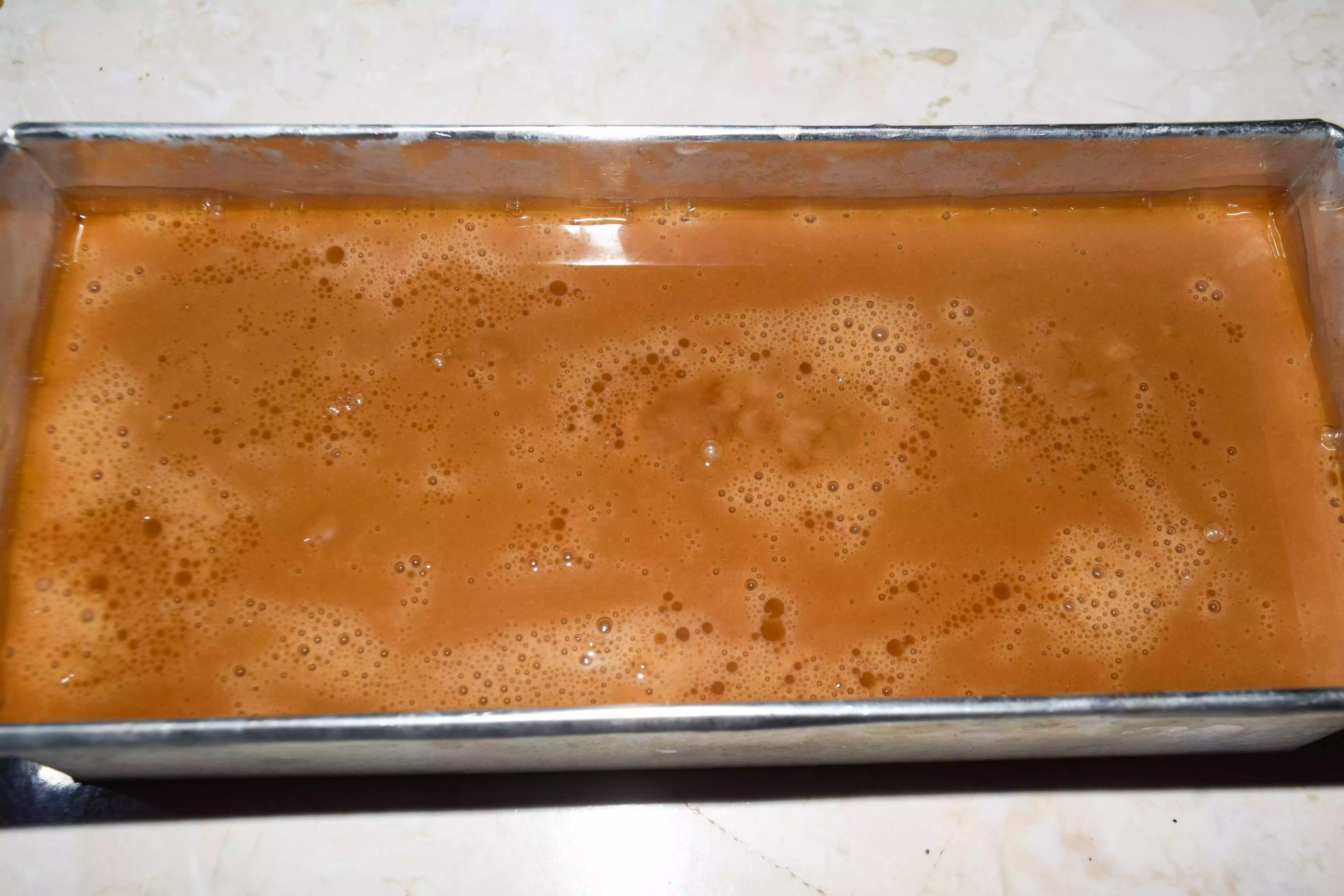 Step 8 Puding Lapis White Coffee Milo