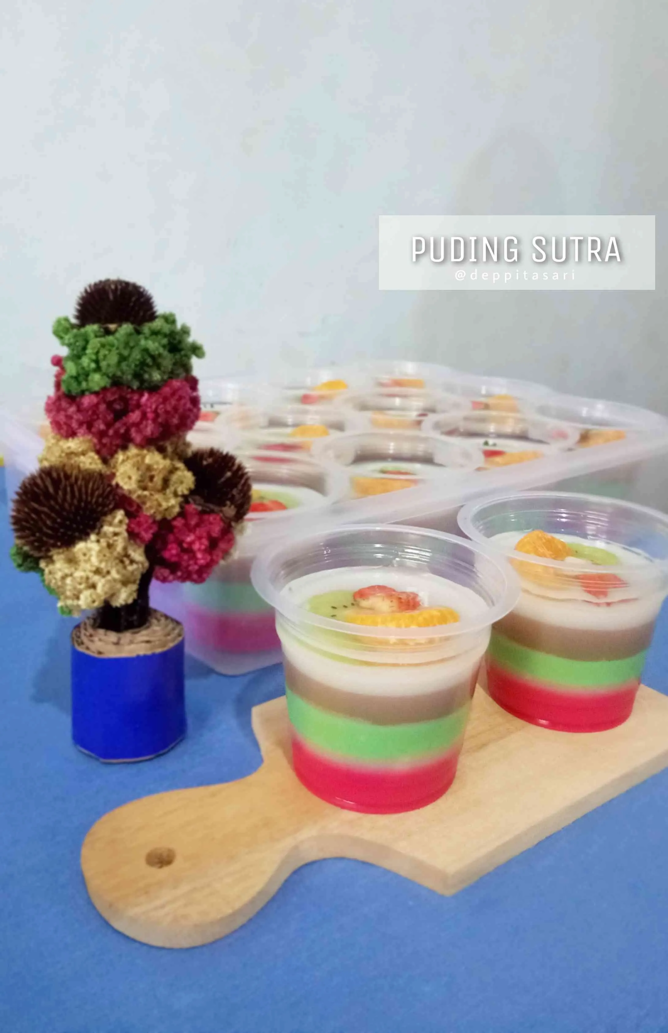 Puding Sutra Buah #DiRecookYummy