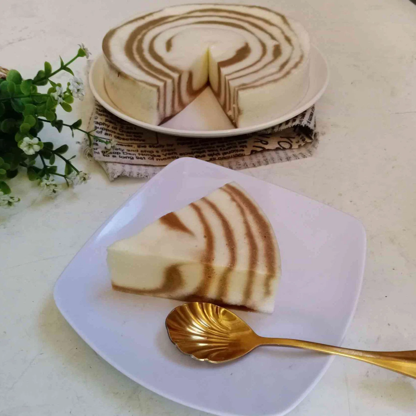 Puding Zebra Putih Telur #DiRecookYummy