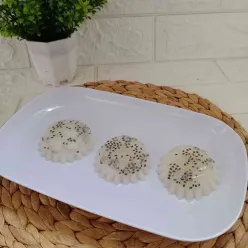 Puding Lapis Susu Selasih #DiRecookYummy