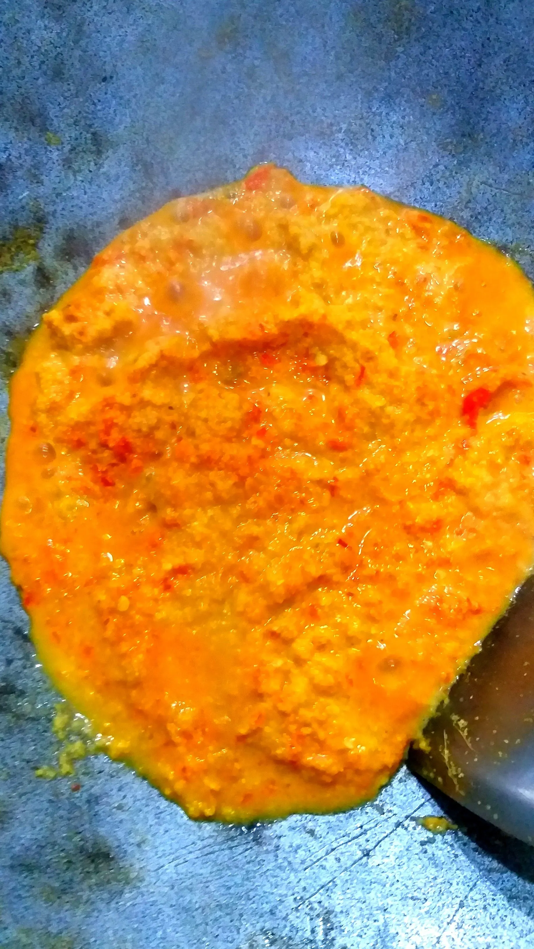Step 3 Sate Keong Pedas Manis