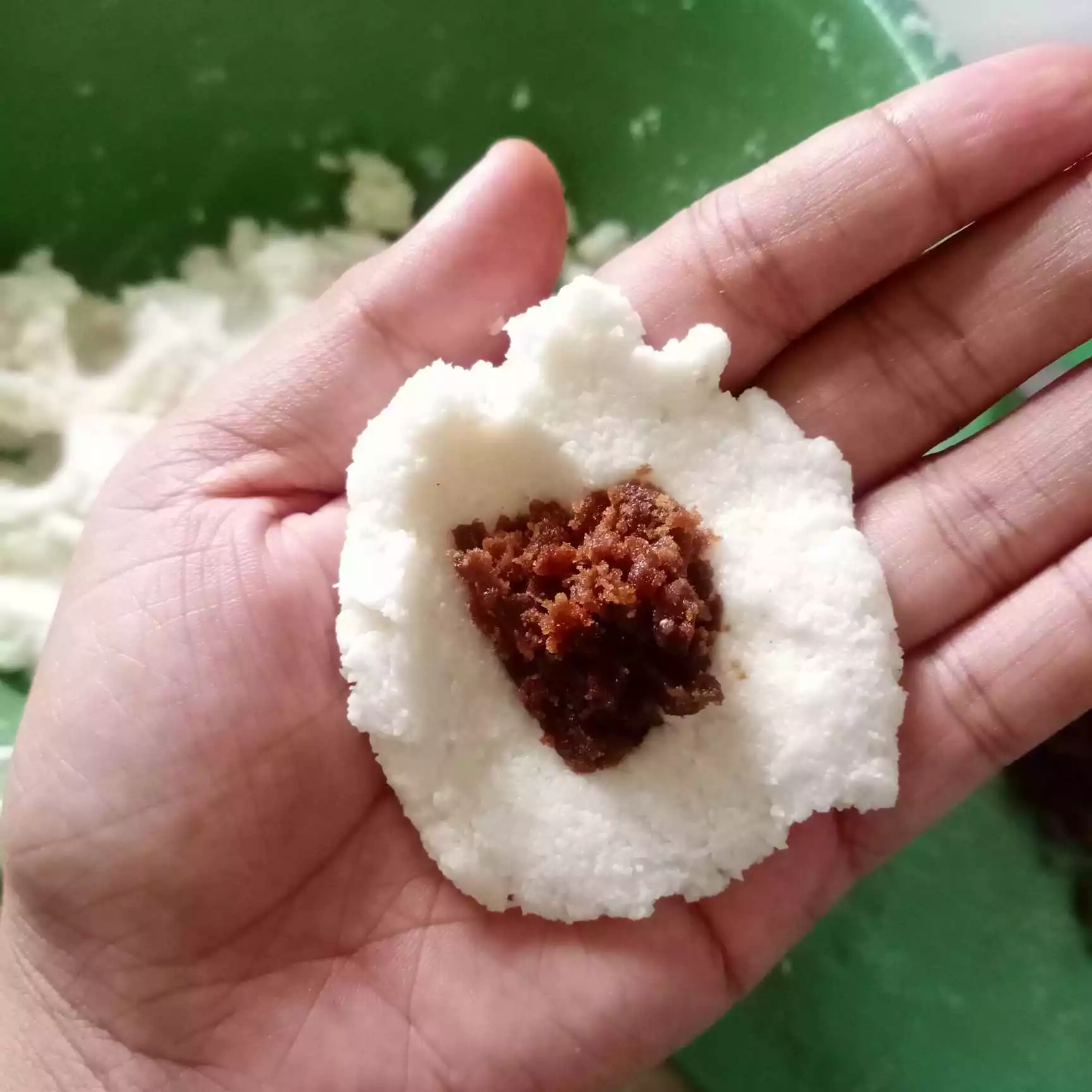 Step 4 Singkong Isi Gula Merah