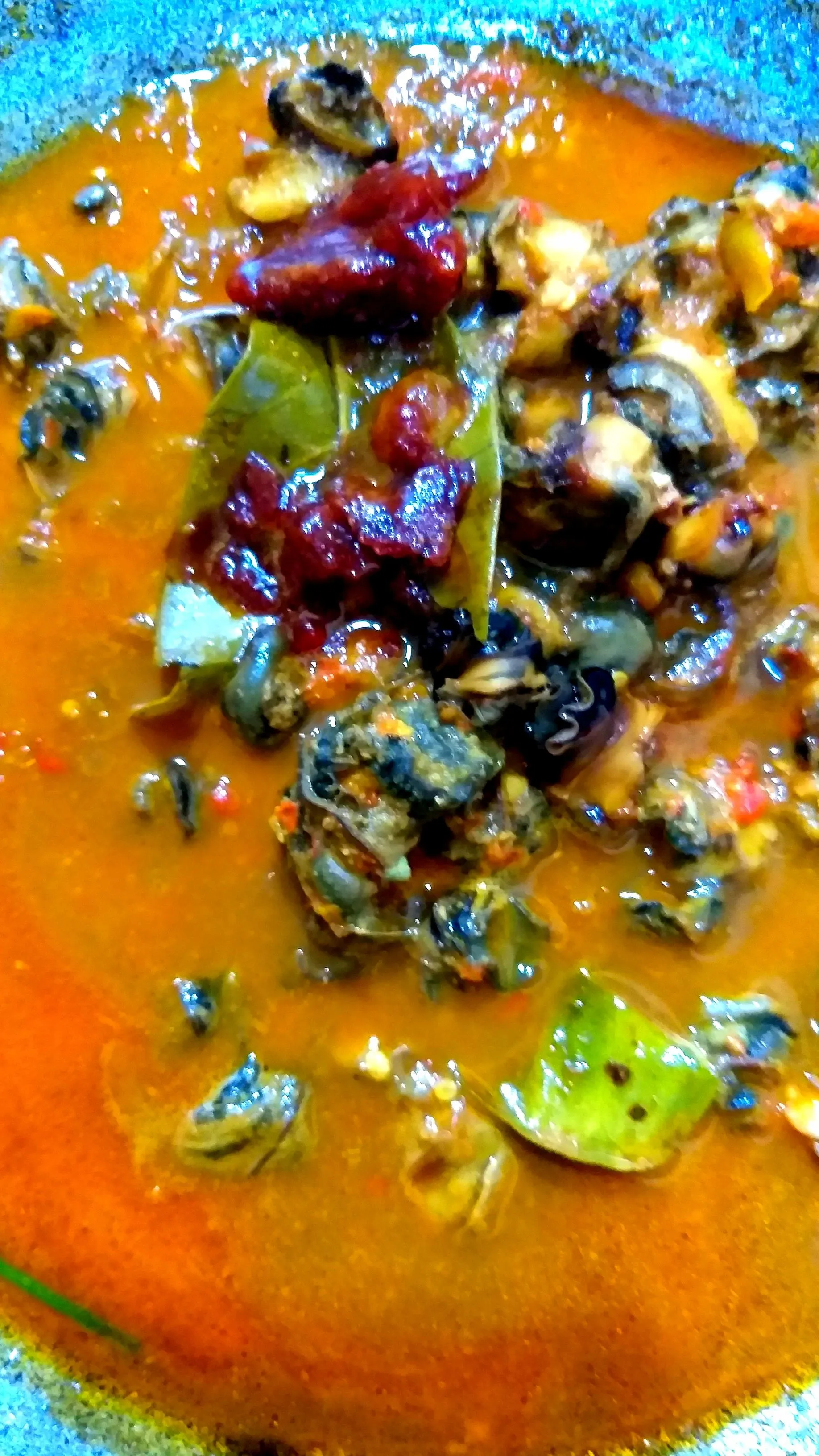 Step 5 Sate Keong Pedas Manis
