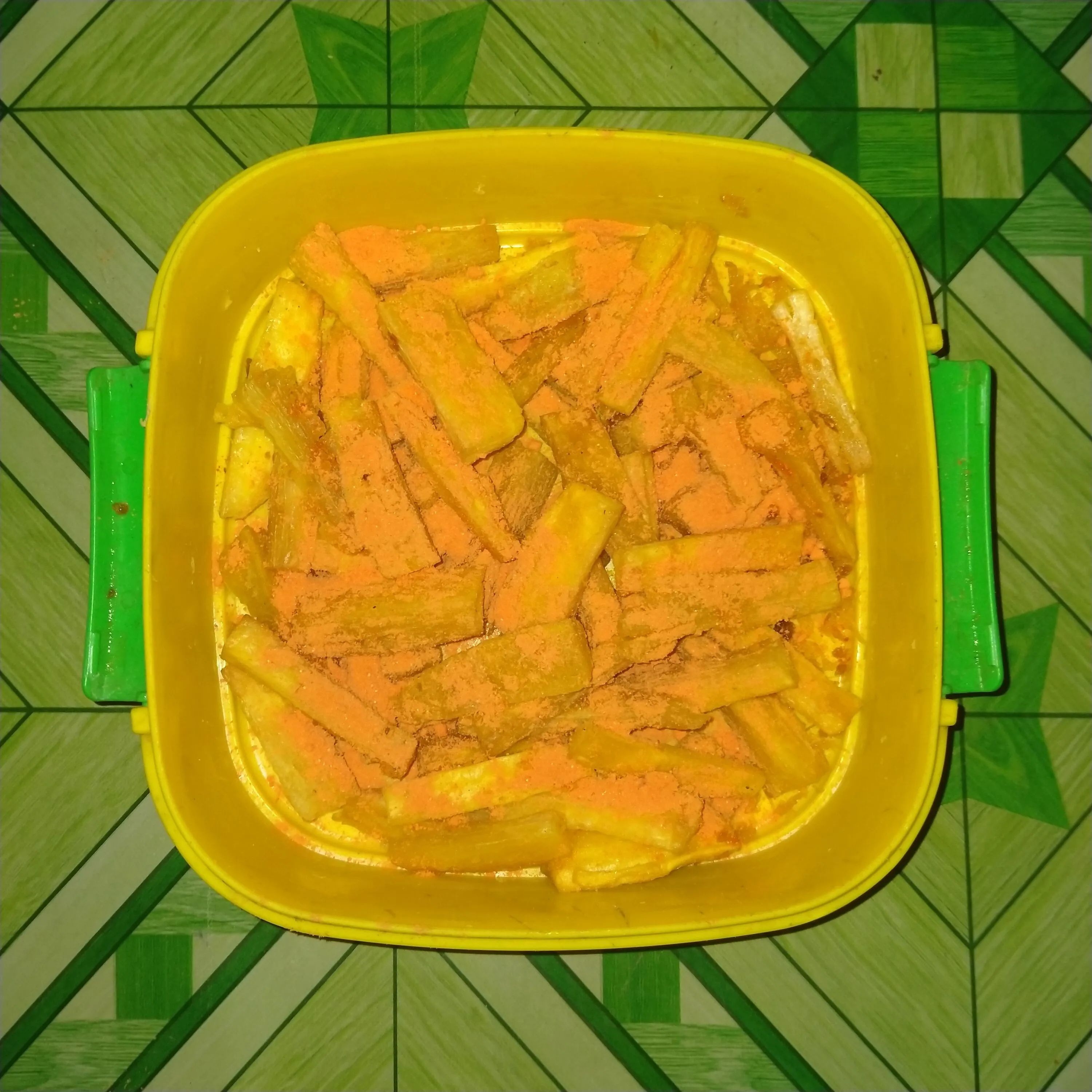 Step 5 Tela Tela Singkong Kuning