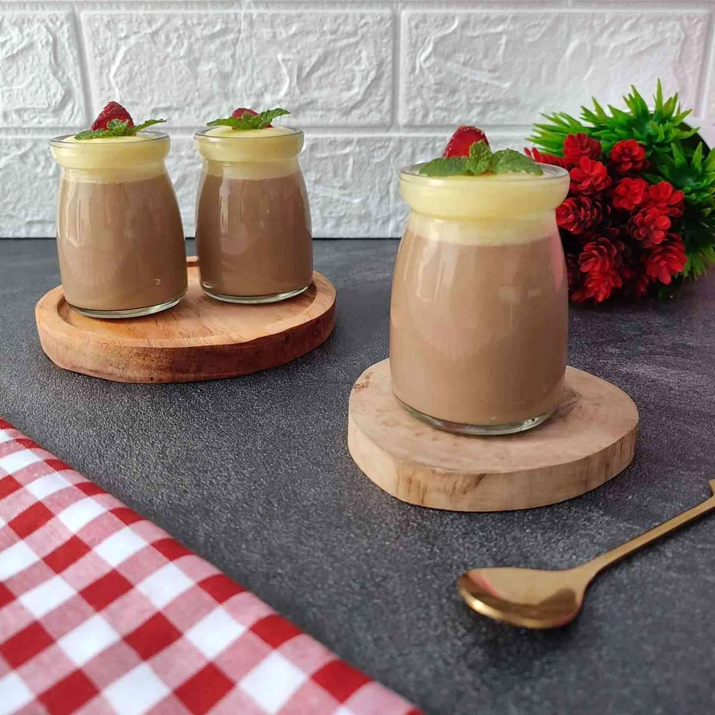 Puding Kopi Vla Susu #DiRecookYummy