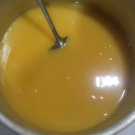 Step 4 Puding Labu Kuning