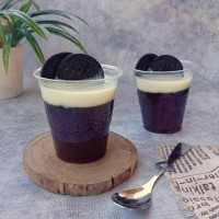 Pudding Coklat Oreo Vla Vanila #DiRecookYummy