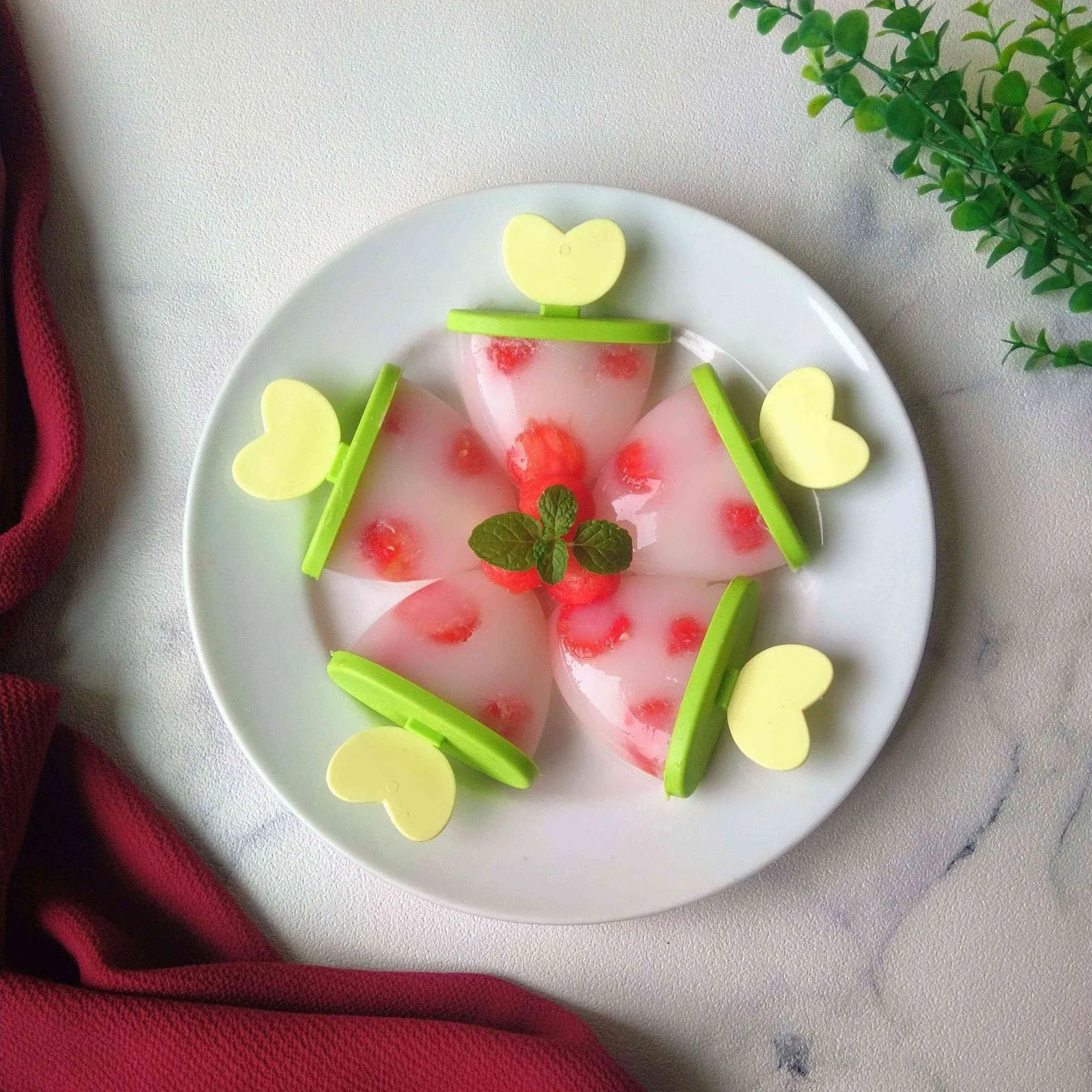 Puding Semangka #DiRecookYummy