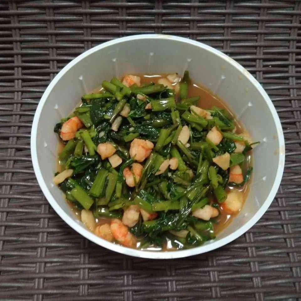 Tumis Kangkung Udang