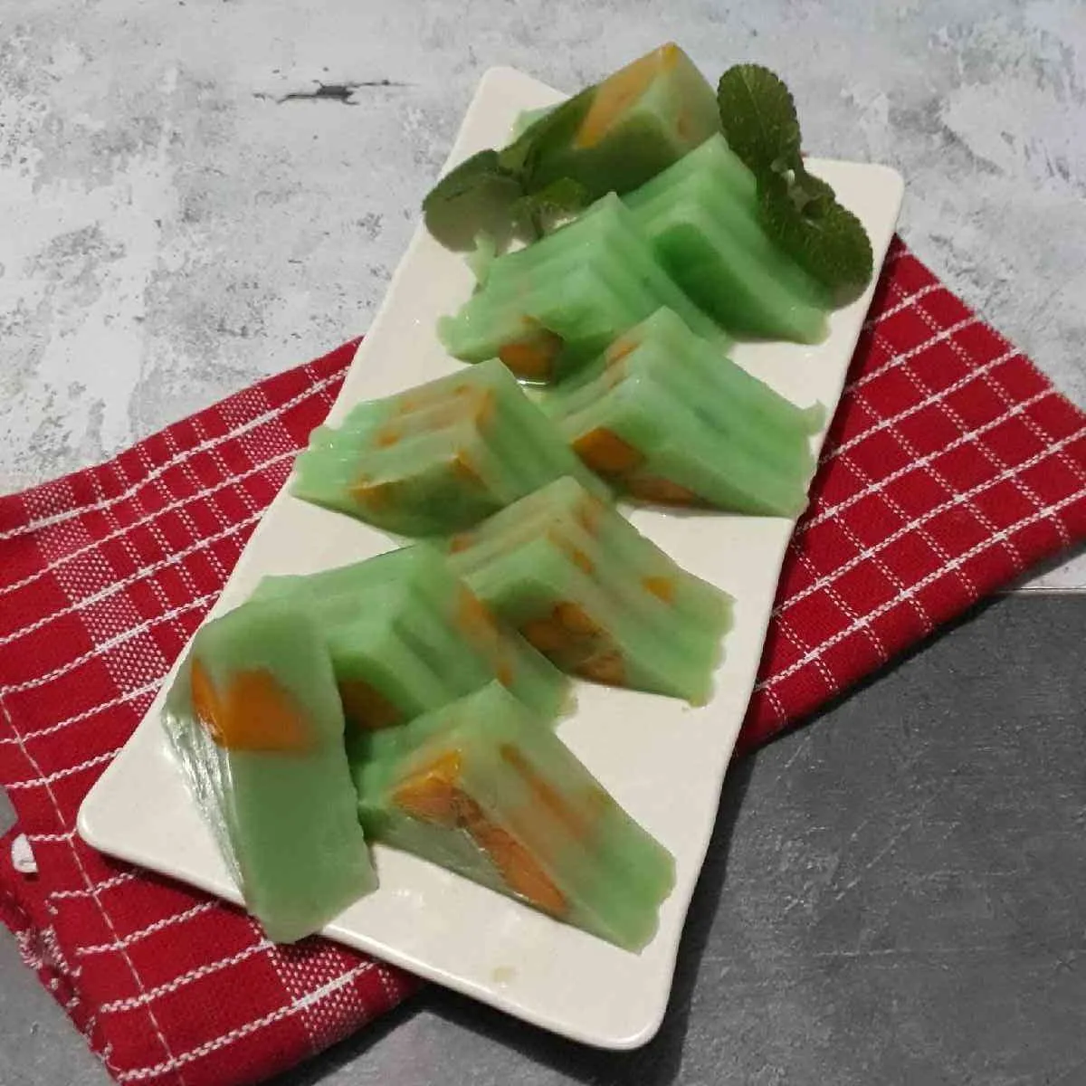 Puding Mangga Nata De Coco #DiRecookYummy
