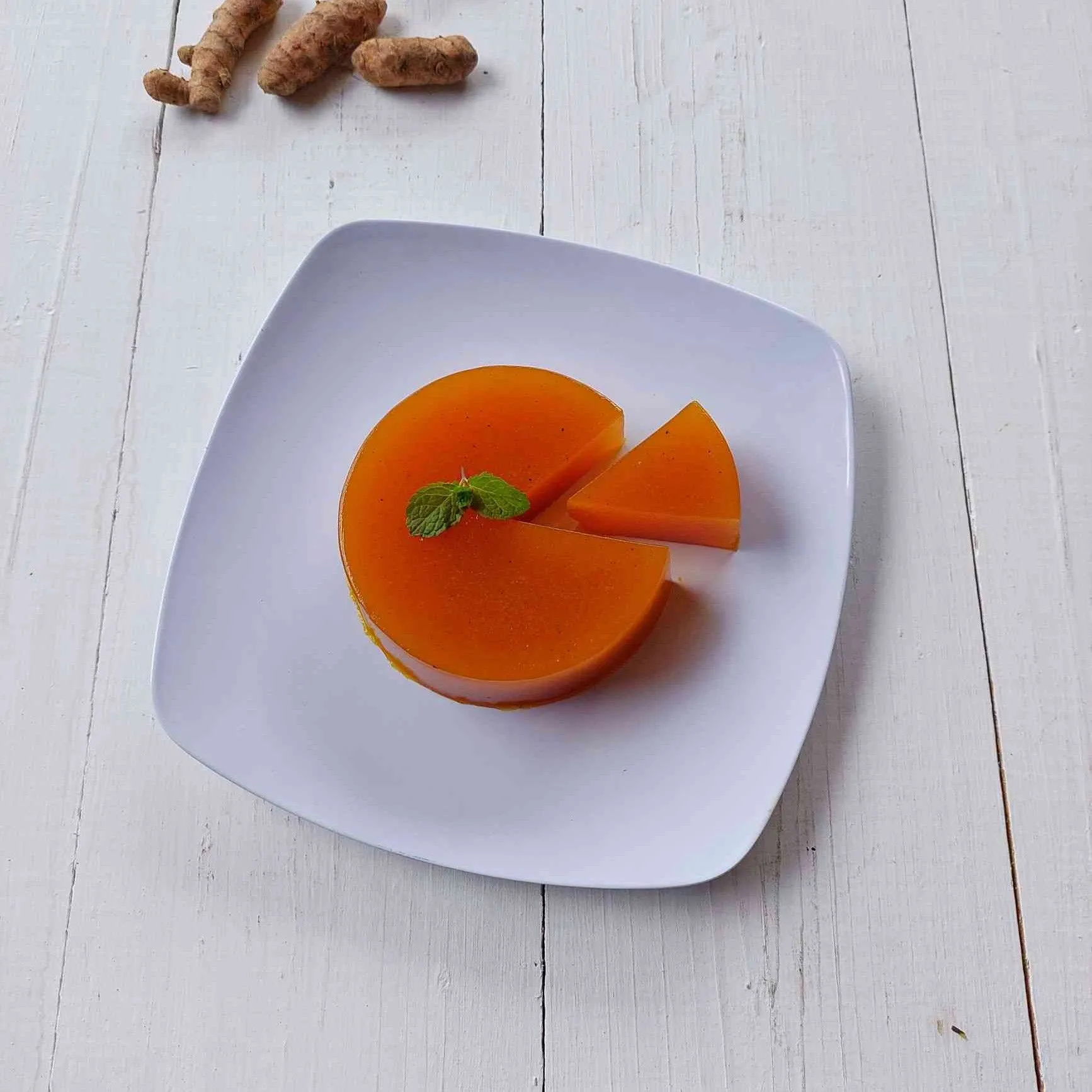 Puding Kunyit Asam #DiRecookYummy