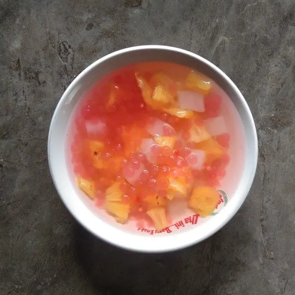 Step 9 Es Nanas, Agar, Mutiara, Natadecoco