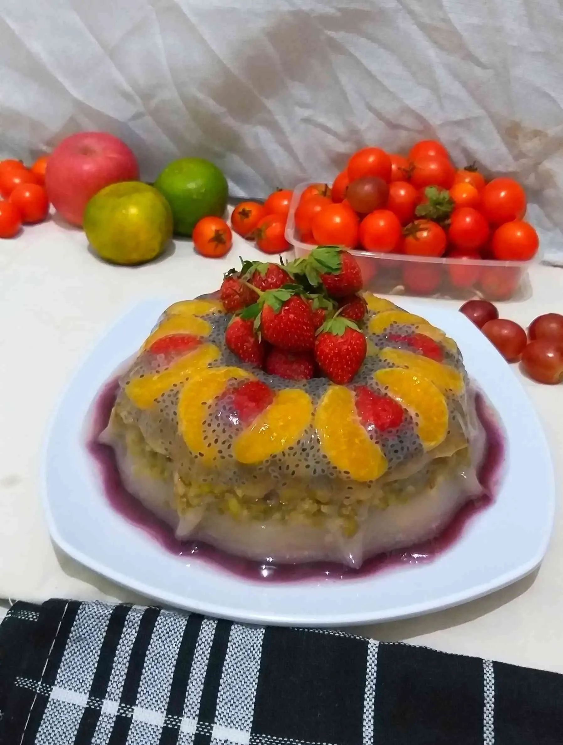 PUDING JELLY BUAH #DiRecookYummy