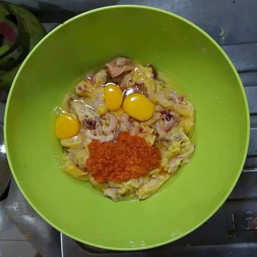 Step 3 Pepes Nasi Usus Ikan