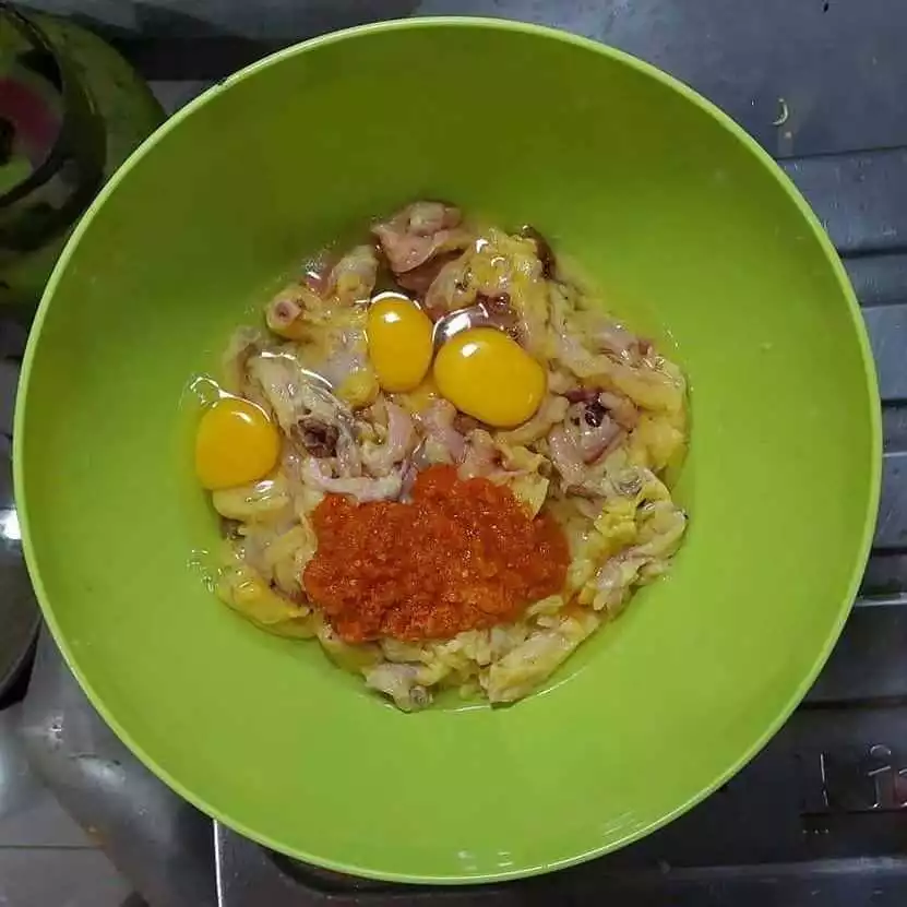 Step 3 Pepes Nasi Usus Ikan