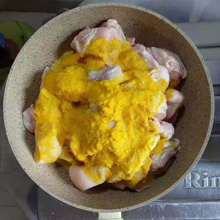 Step 2 Ayam Suwir