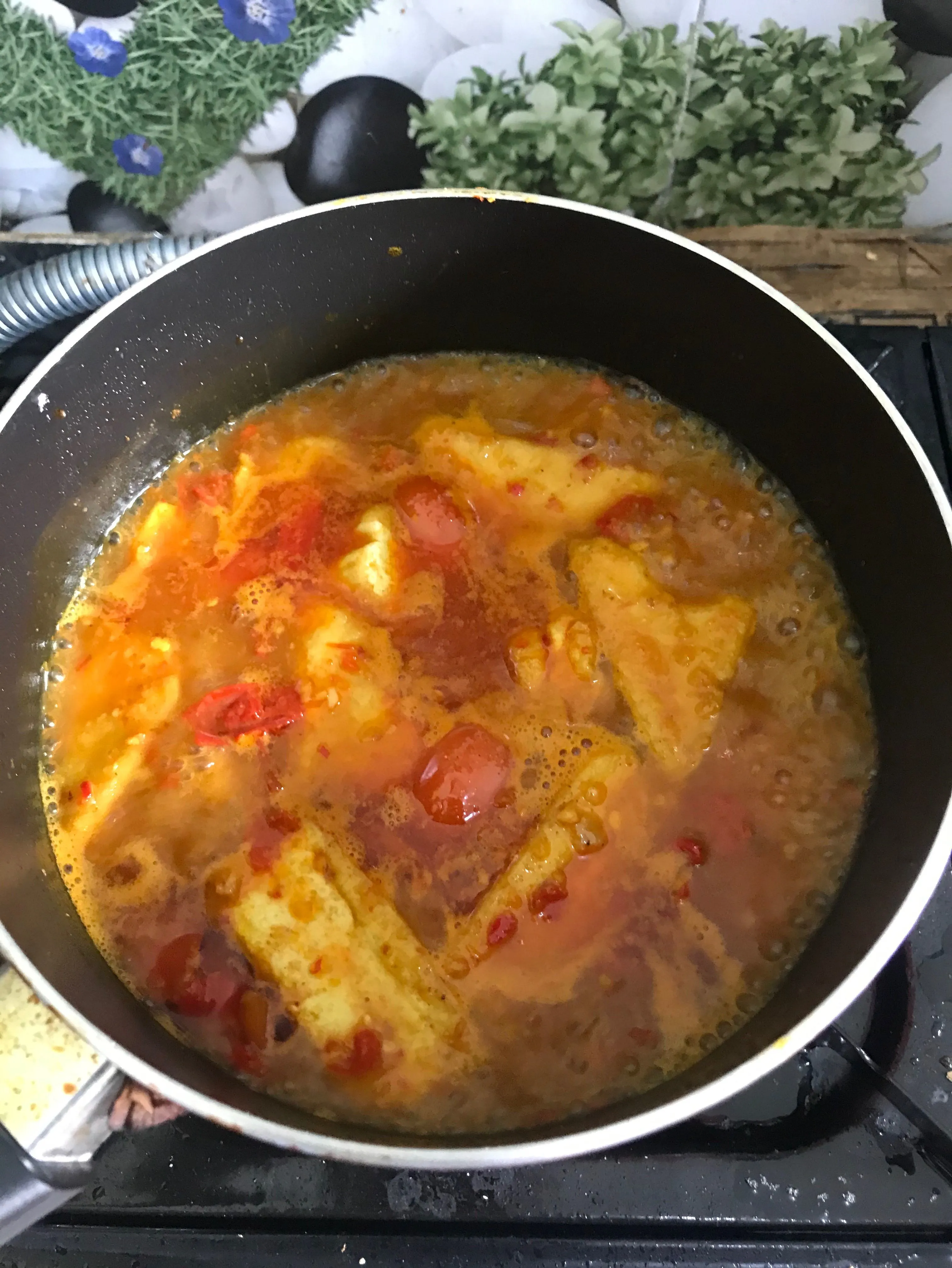 Step 5 Gulai Tahu Pedas
