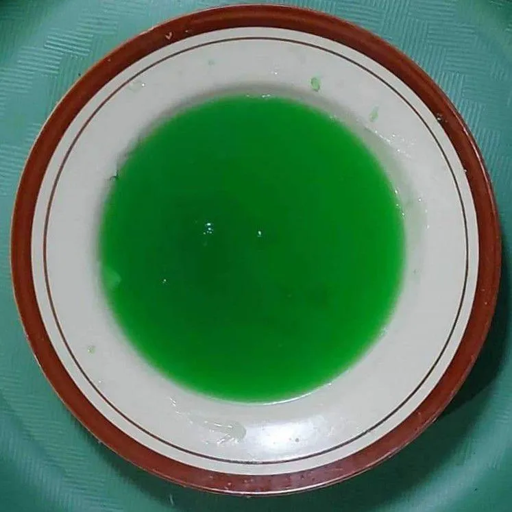Step 2 Puding Pandan