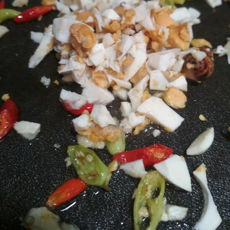 Step 3 Buncis Masak Telur Asin