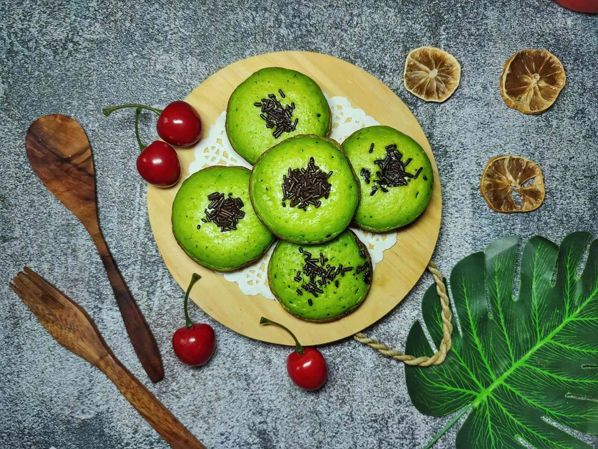 Serabi Solo Mini Pandan #HijauEkstraPoin