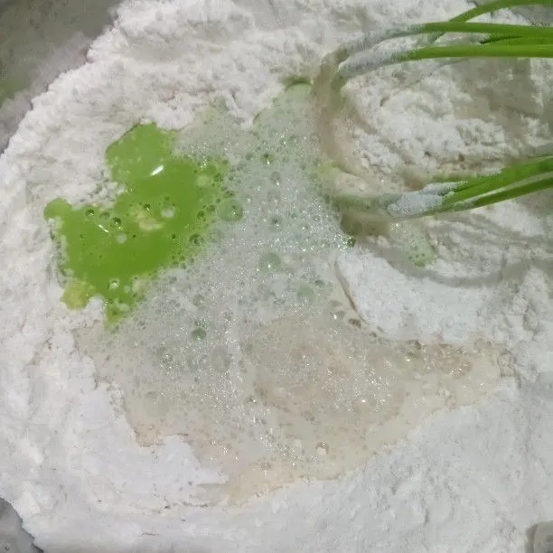 Step 5 Bika Ambon Pandan
