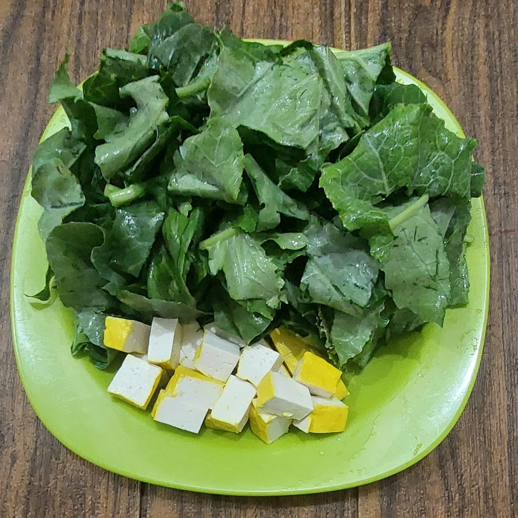Step 1 Tumis Kailan Tahu