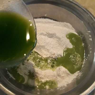 Step 2 Pancake Pandan Wangi #HijauEkstraPoin