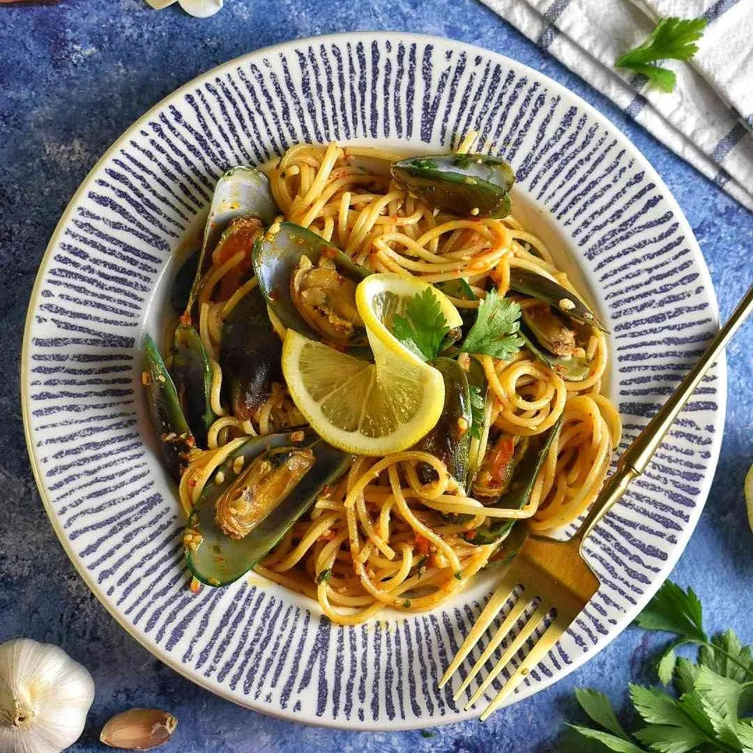 Spaghetti With Mussel