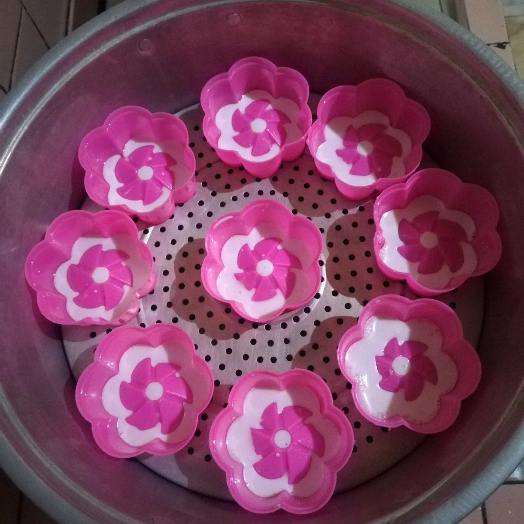 Step 8 Kue Talam Pandan