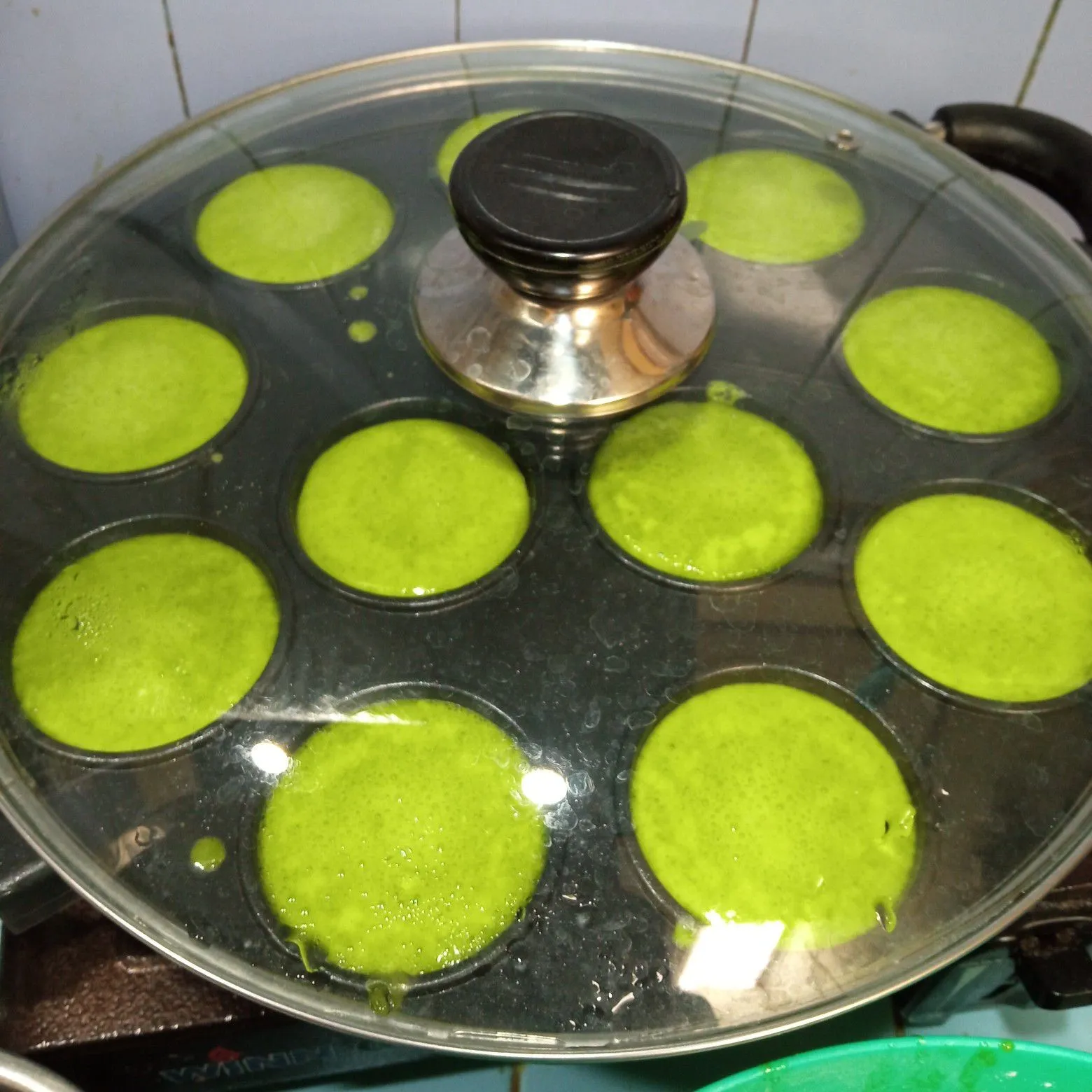 Step 9 Bika Ambon Pandan