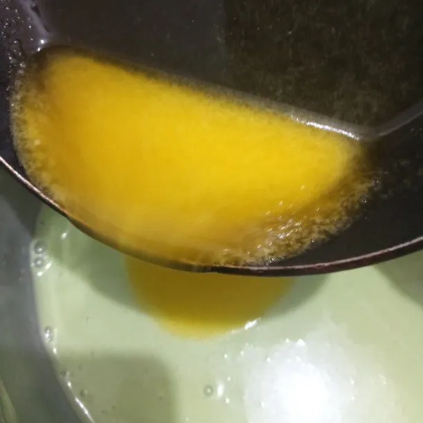 Step 7 Bika Ambon Pandan