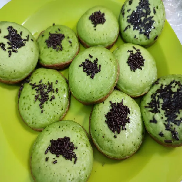 Masak serabi hingga seluruh adonan habis, enak disantap selagi hangat. Walaupun sudah dingin tetap enak. 🤤